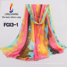 FCX3 lenço de chiffon por atacado lenços novos da forma do lenço do hijab do estilo e scarves 180 * 150cm